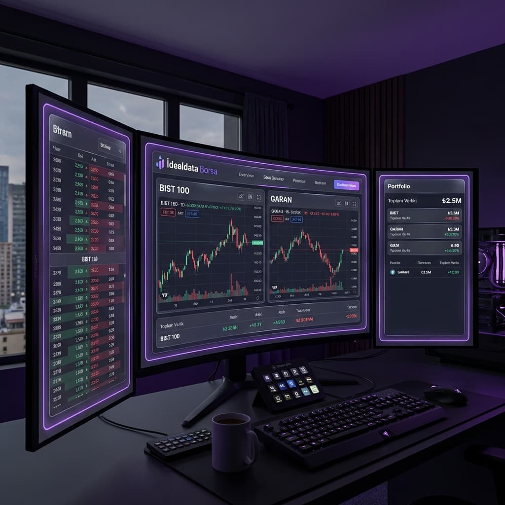 İdealdata Trading Dashboard - Borsa Terminali