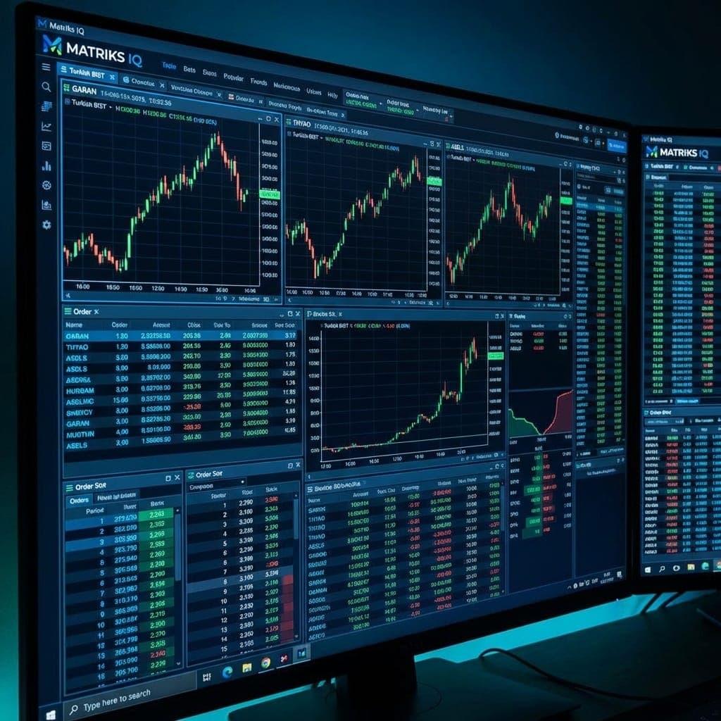 Matriks Trading Dashboard - Borsa Terminali