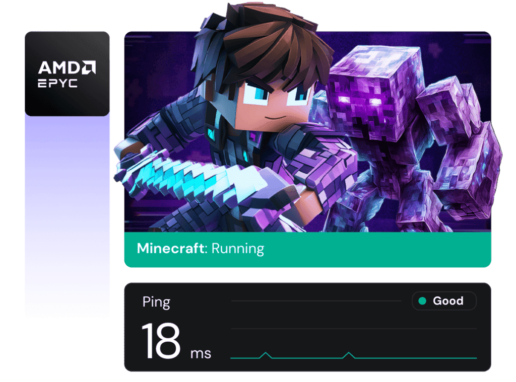 Minecraft hosting özellikleri